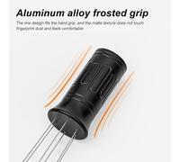 HEEPDD Outil de Distribution de café, Position d'aiguille Réglable avec Support de Base Magnétique, 6 Aiguilles en Acier Inoxydable 304 de 0,4 Mm, Poignée Ergonomique en Aluminium givré, Parfait