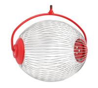 HEEPDD Outil de Rouleau de Panier de Fil d'acier Inoxydable de Cueilleur de Noix pour Une Collecte Efficace de Noix de Noix, Glands, Pacanes (à L'exclusion des poteaux) (Petit)