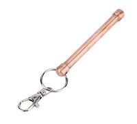 HEEPDD Outil d'ouverture de Porte sans Contact, Matériau en Cuivre, Poussoir de Bouton d'ascenseur Portable, Porte-clés à Rouleau de Protection des Mains pour Outils de Jardinage à Usage Quotidien