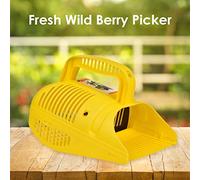 HEEPDD Outils à Main Picker Berry, Cueillez Les Fruits sans Endommager Le Râteau et Le Cueilleur de Myrtilles Pratiques et Pratiques de Travail et de Travail pour Les Bleuets Lingonberries (Jaune