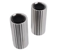 HEEPDD Outils d'assaisonnement Shaker Lot de 2 Bouteilles Distributrices d'assaisonnement avec Dessus torsadé pour la Cuisine et le Sucre en Poudre Sel en Acier Inoxydable Nan