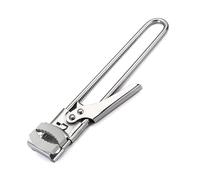 HEEPDD Ouvre-bouteille de Pot en Acier Inoxydable, Poignée Ergonomique Réglable pour Différentes Tailles, Opération Manuelle sans Effort avec Poignée Antidérapante pour les