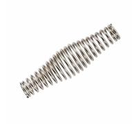 HEEPDD Panier de Transport Poignée à Ressort en Acier Inoxydable Four à Contact Froid Barbecue Robuste Fumoir, Gril, Cuisinière, Poignée de Porte de Fosse Ressort de Tambour 2 Pièces Poignées de