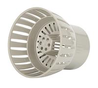 HEEPDD Panier d'écumoire de Piscine, Crépine en Plastique avec Conception en, Idéal pour Le Nettoyage des Piscines et des étangs, Taille 50MM (Calibre 110MM)