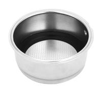 HEEPDD Panier Filtre à café, Tasses Filtrantes Amovibles en Acier Inoxydable pour Machines à Expresso, Idéal pour la Maison et le Bureau (Pour deux personnes)