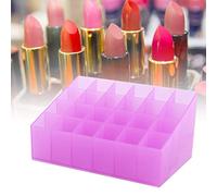 HEEPDD Paniers de Rangement à Domicile Bacs et Conteneurs 24 Grilles Porte-Rouge à Lèvres, Organisateur de Maquillage, Boîte de Rangement à Rouge à Lèvres élégante pour Outils de Maquillage Supplies
