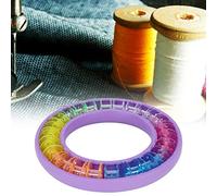 HEEPDD Paniers de Rangement à Domicile Bacs et Conteneurs 24pcs Boîte de Rangement à Bobine en Silicone, Retrait Facile, Ajustement Snug, Empêche le Fil Qui s'adapte à la Plupart des Bobines et