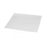HEEPDD Panneau à Découper Transparent Table Coulissante avec Lèvres, Acrylique Léger, pour Desserts et Fruits, 17,7x15,7 Pouces (45 * 40cm)