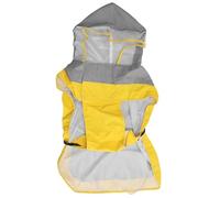 HEEPDD Panneau de Chien étanche à Eau, Veste de Pluie à Animaux de Compagnie Légère Réfléchie avec Gros Capot de Poncho pour Gros Chiens Moyens Aventures en Plein Air Marchant (XL)