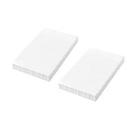 HEEPDD Papier Cartonné 100pcs 15x10CM Laciness Design Carte Postale Vierge Matériaux Durables Aggloméré pour Bricolage Cartes de Voeux