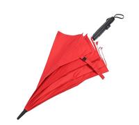 HEEPDD Parasols Pliants Umbrella de Refroidissement avec Ventilateur, Vapeur de Brume 3 en 1 Parapluie Portable des Côtes Multifonction 8 pour les Voyages d'été Offrant un Ombrage de (argent rouge)