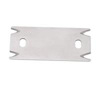 HEEPDD Pares de Remplacement d'ingénierie, 2 PCS Scraper en Carbone en Acier en Carbone Gravine/Aile pour la Race du Coin du Bois, Projets de Bricolage, avec des -papier d'installation Faciles Nan