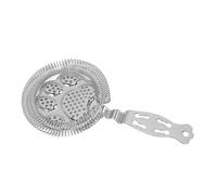 HEEPDD Passoire à Cocktail en Acier Inoxydable, Outil de Bar à Mailles Fines pour Barmen et Usage Domestique, Filtre les Solides de Glace en Douceur, Poids de 3,3 Oz, l'Acier 304 Améliore (SILVER)