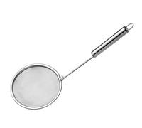 HEEPDD Passoire Alimentaire en Acier Inoxydable, Cuillère d'écumoire, Passoire à Graisse à Mailles Fines pour Marmite Chaude, Outils de Cuisine pour Enlever la Graisse et la Mousse (S)