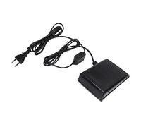 HEEPDD Pédale de Commande au Pied pour Machine à Coudre avec Cordon d'alimentation, Cordon de Pièces, Contrôleur de Vitesse 110 V de Remplacement pour 15 66 99 201 221, Compatible avec la Couture