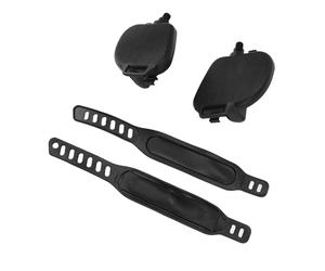 HEEPDD Pédales d'entraînement à Domicile, Surface Antidérapante, Filetage de 1/2 Pouce, Pédales d'entraînement de Cyclisme en Salle et de Rééducation, Sangles Réglables, équipement de Sport Nan