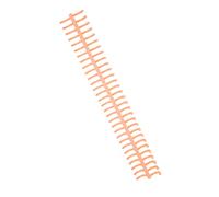 HEEPDD Peigne de Reliure de Feuilles, avec 30 Trous, capacité de 130 Feuilles pour Fournitures de Bureau et Scolaires Peigne de Reliure de, Bobine de en Spirale Nan Fournitures de Bureau (ORANGE)