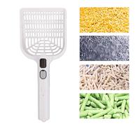 HEEPDD Pelle à Litière en Plastique pour Chat, Pelle à Litière Profonde Portable Rechargeable avec Brume de Pulvérisation, Grande à en Robuste, Durable pour Bac à