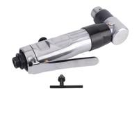 HEEPDD Perceuse Pneumatique Réversible, Fonction Avant et Arrière avec clé, Corps coudé à Angle Droit pour Espace étroit, Mandrin 3/8" 1800 TR/Min, Matériau en Alliage de Zinc