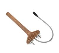 HEEPDD Perchoir Chauffant pour Oiseaux, Contrôle Intelligent de la Température, en Résine Anti-Mastication pour Perroquets, avec Chauffage Rapide pour Perruches Grises (Prise UE 100 à 240V)