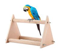 HEEPDD Perchoir Perroquet, Perchoir Perroquet/perruches Perche à Oiseaux Aire de Jeu pour Oiseaux de Compagnie Debout Drôle Ara Africain Gris Grays Perruche Cacatoès Inséparable