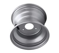 HEEPDD Performances Hors Route Durables Compatibilité Polyvalente Construction Robuste Rime de Roue de Moyeu de Roue de Haute qualité, Argent Haute Performance 18x9.50-8 Rime de ATV Accessoire (3