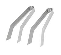 HEEPDD Petites Pinces Pinces de Transplantation de Semis, 2 Pièces Petit Outil de Jardinage Polyvalent en Acier Inoxydable pour Réduire les Dommages aux Racines des Plantes de Jardinage