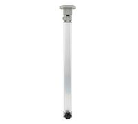 HEEPDD Pied de Table pour Camping-Car, Support de Table Pliant en Alliage d'aluminium avec Hauteur Réglable de 22 à 37 Pouces pour Les Espaces de Restauration de Cuisine de Bateau de Caravane Ce Pied