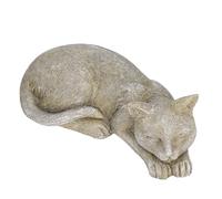 HEEPDD Pierre Tombale Commémorative en Pierre d'imitation pour Animaux de Compagnie, Marqueur Funéraire en Résine Résistant aux Intempéries pour Le Souvenir Extérieur du Chat et du Chien (Ornement