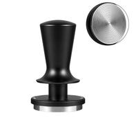 HEEPDD Pilon à café, à Ressort, Nivellement Automatique, Haute efficacité, capacité de 8 Oz, Alliage d'aluminium Durable et Acier Inoxydable, Parfait pour la Préparation du café à la Maison (53,35