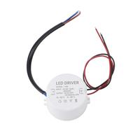HEEPDD Pilote D'alimentation LED, Transformateur de Tension Constante 360 mA AC85 265 V vers DC24 42 V Convertisseur Rond 15 W, avec Conception Silencieuse et Protection de sécurité,