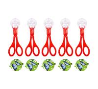 HEEPDD Pince de D Insectes en Plastique, Ciseaux Pince Pratiques for Camping et Attraper des Insectes (17,5 cm)
