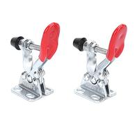 HEEPDD Pince de Fixation à Dégagement Rapide Pince à Bascule, Serrage Ferme, capacité de Maintien de 30 Kg pour Plaques Métalliques et Circuits Imprimés, avec Poignée Ergonomique, pour le