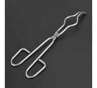 HEEPDD Pinces à Creuset de Laboratoire, Acier Inoxydable, Pinces de qualité Professionnelle, Longueur 9,84 Pouces, Parfaites pour une Utilisation en Laboratoire (250mm)