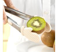HEEPDD Pinces de Cuisine Pinces à Salade en Silicone avec Poignée en Acier Inoxydable Poignée de Paume pour une Manipulation Sécurisée Griller la Salade Effort Utilisation de la Friture Passe au