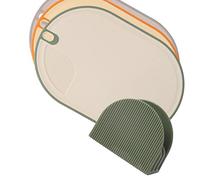 HEEPDD Planches à Découper pour la Cuisine, Ensemble de Panneaux de en Plastique, Double Face, Rangement Facile, pour la Viande et les Légumes (3 Mélanger la couleur)