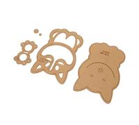 HEEPDD Pochoir de Pochette à Clés en Acrylique, Haute élasticité, Conception Anti-fuite pour l'artisanat du Cuir et les Accessoires pour Animaux de Compagnie