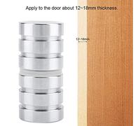 HEEPDD Poignée de Porte de Douche en Acier Inoxydable, Bouton de Tirage Solide et Durable pour Porte en Verre de Salle de Bain, avec Installation Facile, Convient aux Portes de 12 à