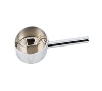 HEEPDD Poignée de Quincaillerie, Poignée de Levier de Robinet en Alliage de Zinc, Chromée, Conception Ergonomique, Facile à Installer, pour Salle de Bain et Toilettes, 45 Mm