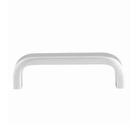 HEEPDD Poignée de Quincaillerie Poignée de Porte en Alliage d'aluminium, Finition Mate, Longueur 128 Mm, Construction Solide, pour Armoires de Cuisine et Placards, Comprend 2 Vis Quincaillerie et