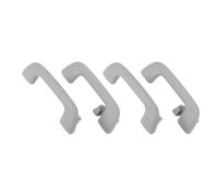 HEEPDD Poignée de Traction de Toit, Ensemble de Poignées de Maintien Intérieures pour 2007 2013 avec Matériau ABS, 4 Pièces, Gris, Support Avant Arrière Gauche Droit pour Entrée et Sortie des