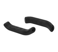 HEEPDD Poignées en Silicone Souple, Couvercle de Frein Antidérapant Léger, Protection de Confort Ergonomique pour Leviers de Frein de Route et de VTT (BLACK)