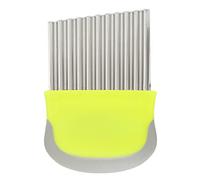 HEEPDD -pomme de Terre ondulé en Acier Inoxydable pour Oignons, Fruits et Légumes, Conception Intégrée pour des Tranches Ondulées Faciles