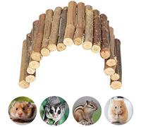 HEEPDD Pont en Bois Hamster, Pont Bois Rongeur Jouet Hamster en Bois pour Rat Jouet Hamster en Bois pour Rat Lézard Tortue et Hérisson
