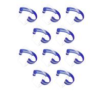 HEEPDD Porte-Badge de Bras Brassard Élastique Réglable Réfléchissant Porte-Carte D'identité 10 Pièces Manchon en PVC Transparent Fermeture pour Course à Pied Cyclisme Événement Personnel