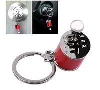HEEPDD Porte-clés de Voiture en Alliage de métal en Forme d'allongement (4.05 x 1.61 x 0.8inch)(10.00 * 10.00 * 10.00cm-Rouge)
