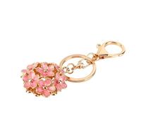 HEEPDD Porte-clés en en Cristal, Breloque en Alliage élégante pour Femmes et Filles, avec Pendentif de Sac de Fête, Sac à Main, de Voiture, Excellente Décoration pour les Amoureux,