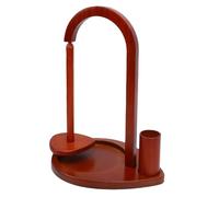 HEEPDD Porte-fils en Bois, Organisateur de Beechwood Craft avec Compartiment de Rangement, Idéal pour les Projets de Tricot et de Crochet
