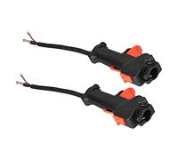 HEEPDD Porte-papiers de l'interrupteur de Poignée 2PCS, Assemblage de la Poignée du Câble Attache du Commutateur de Ajustement pour FS75 FS80 FS85 Trimmer Machine NAN