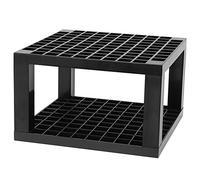 HEEPDD Porte-pinceau, 96 trous crayon stylo pinceau organisateur support de bureau organisateur titulaire en plastique rond brosse support pour artiste peintureSupports pour pinceaux